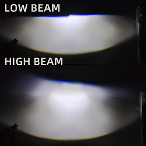 1.6 Inch <strong>Bi</strong>-<strong>led</strong> Car Headlights 105W 12000LM H4 Projector Lens High Low Light 6000k <strong>Color</strong> for FJ Cruiser Running Lights