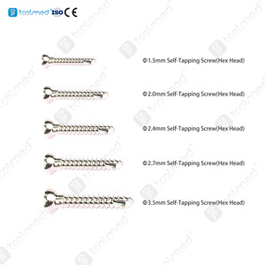 Toolmed dokter hewan ortopedi sekrup kortikal instrumen medis dengan fitur kualitas tinggi - Product Image 1