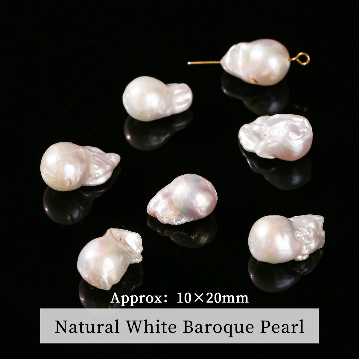 Perla Barroca Blanca Natural