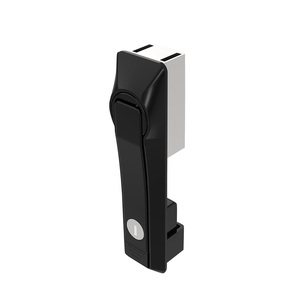 Veri merkezi dağıtım kutusu için salıncak kolu basma düğmesi kontrol paneli ile çinko alaşımlı 3 noktalı dolap kapı kilidi - Product Image 2