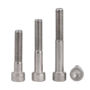 สลักเกลียวอัลเลนหกเหลี่ยม M4,M5 M6 <span class=keywords><strong>M8</strong></span> M10 304สกรูครึ่งฟันหัวหกเหลี่ยม DIN912 - Product Image 1