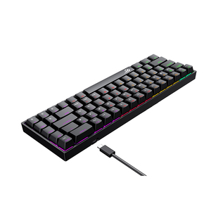Havit KB881L último Teclado mecánico USB con cable con función impermeable para usuarios de PC y portátiles - Product Image 1