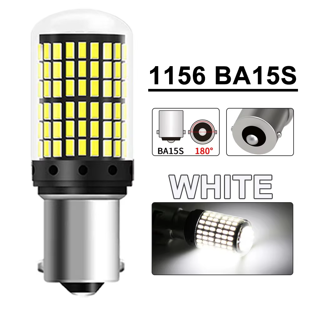 1156/BA15S/P21W, bianco