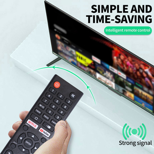 Netflix YouTubeボタン付きVIZIOTVリモコンLCDTVバッテリー駆動用ユニバーサル赤外線4ボタン - Product Image 5
