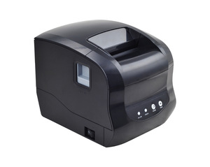 注文印刷機XP-365BバーコードラベルワイヤレスプリンターPOSデバイス用オートカッター付き80mmラベル/レシートプリンター - Product Image 3