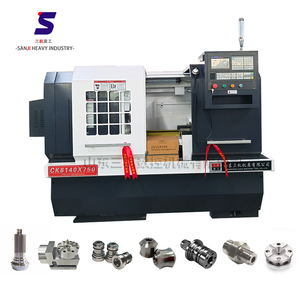 Directo de fábrica de alta calidad personalizado CK6140 CNC máquina herramienta CNC torno procesamiento de metales