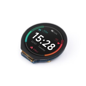 Raspberry Pi PICO 1,28 Zoll IPS rundes LCD-Anzeige modul mit 240x240 Auflösung Touch Panel - Product Image 1