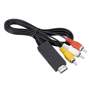 Adaptador convertidor de audio y video compuesto Plug And Play a RCA AV 3RCA CVBs con carga USB 2AV 1080P - Product Image 3