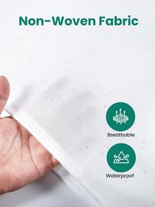 冬の庭の木や花のための巾着とジッパー付きの複数のサイズの凍結防止カバー - Product Image 3