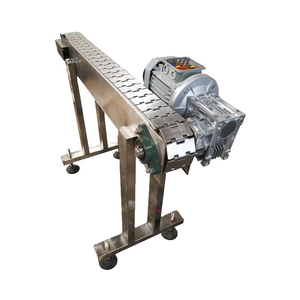 Filling and Capping Production Line Customized Container Glass Plastic Bottle <strong>Handling</strong> Flat Top <strong>Chain</strong> <strong>Conveyor</strong> System - Product Image 1