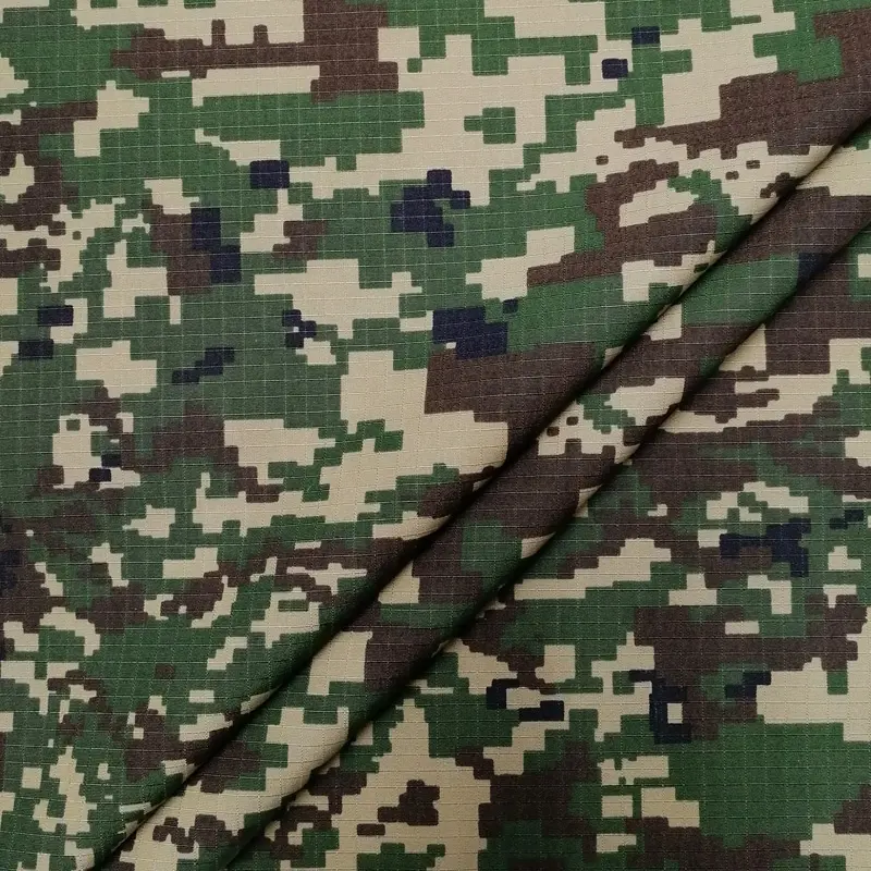 Trueran textile print fabrics polycotton camo suit fabric for uniform