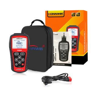 KONNWEI KW808 motor programable ecu12v pro piezas coche de gasolina diésel con EVAP PCM leer y borrar códigos de falla/leer sensor en vivo