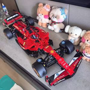For Ferrari SF-24 <strong>F1</strong> Formula Racing Construction <strong>Toy</strong> 1:8 Scale Electronic Educational Building Blocks Plastic Material - Product Image 6