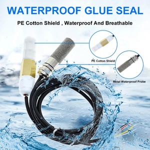 Sensor de temperatura y humedad digital Módulo transmisor de sonda RS485 RS 485 Modbus RTU Detección y adquisición de interiores a prueba de agua - Product Image 1