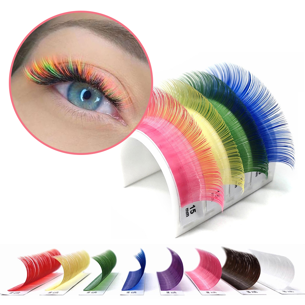 Cils Colorés