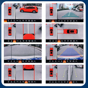 Smartour Sistema de Cámara de Coche 4 Side AI 3D 360 Grados 4K AHD 1080P Cámara de Coche 360 Sistema de Vista de Pájaro para Toyota Prado - Product Image 4