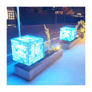 P2.5 Cube <strong>Led</strong> <strong>Screen</strong> Magic Cube Phone <strong>Control</strong> <strong>Display</strong> Customization Stage Shopping Mall Video <strong>Screen</strong> - Product Image 1