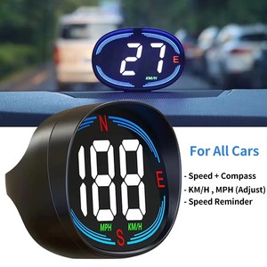 H2 HUD Head up Display GPS Digital Speedometer for Car Speed Gauge Meter <strong>MPH</strong> <strong>KM</strong>/H USB Plug&amp;Play Auto Electronics Devices - Product Image 2