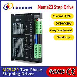 24V stepper driver per Lichuan MC542 Nema23 1a-4. 2a digital stepper motor controller - Product Image 4