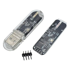 USB NRF24L01 + 2.4Gワイヤレスデータ伝送モジュール2.4GHz NRF24L01アップグレードバージョンTTL NRF24L01 Arduino用 - Product Image 2