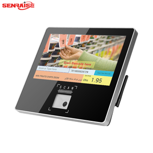 Android Windows 11,6 pulgadas 2D Módulo de escáner de código de barras fijo Montado fijo Módulo de lector de código de barras 1D Qr integrado para comprobador de precios