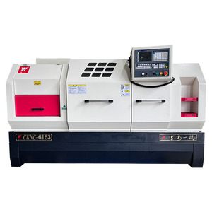 High Quality <strong>Cnc</strong> Flat Bed <strong>Lathe</strong> <strong>2</strong> <strong>Axis</strong> <strong>Controller</strong> Tornos Horizontal Turning Metal <strong>Cnc</strong> <strong>Lathe</strong> <strong>Machine</strong> - Product Image 1