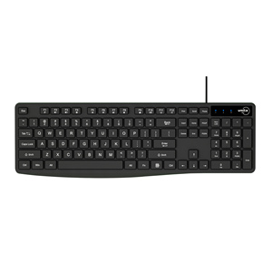Teclado de oficina Compatible con cable de 104 teclas Klavye negro solo francés ruso Español Árabe turco teclado de computadora - Product Image 1