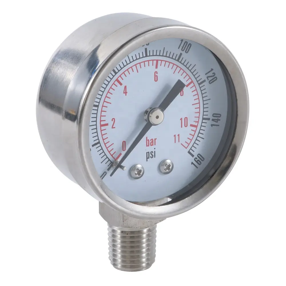 China low price products practical propane gas pressure gauge