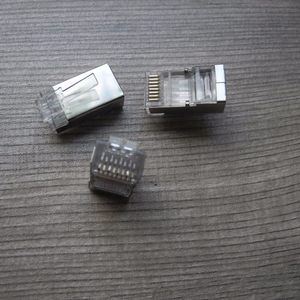 CAT6สายผ่านโล่ FTP RJ45ปลั๊ก,Cat6 EZ โล่ FTP RJ45เชื่อมต่อ - Product Image 1