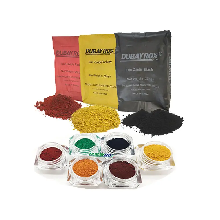 Inorganici Pigmento Rosso Ossido di Ferro Pigmento di Colore per la Plastica/Vernice/Cemento