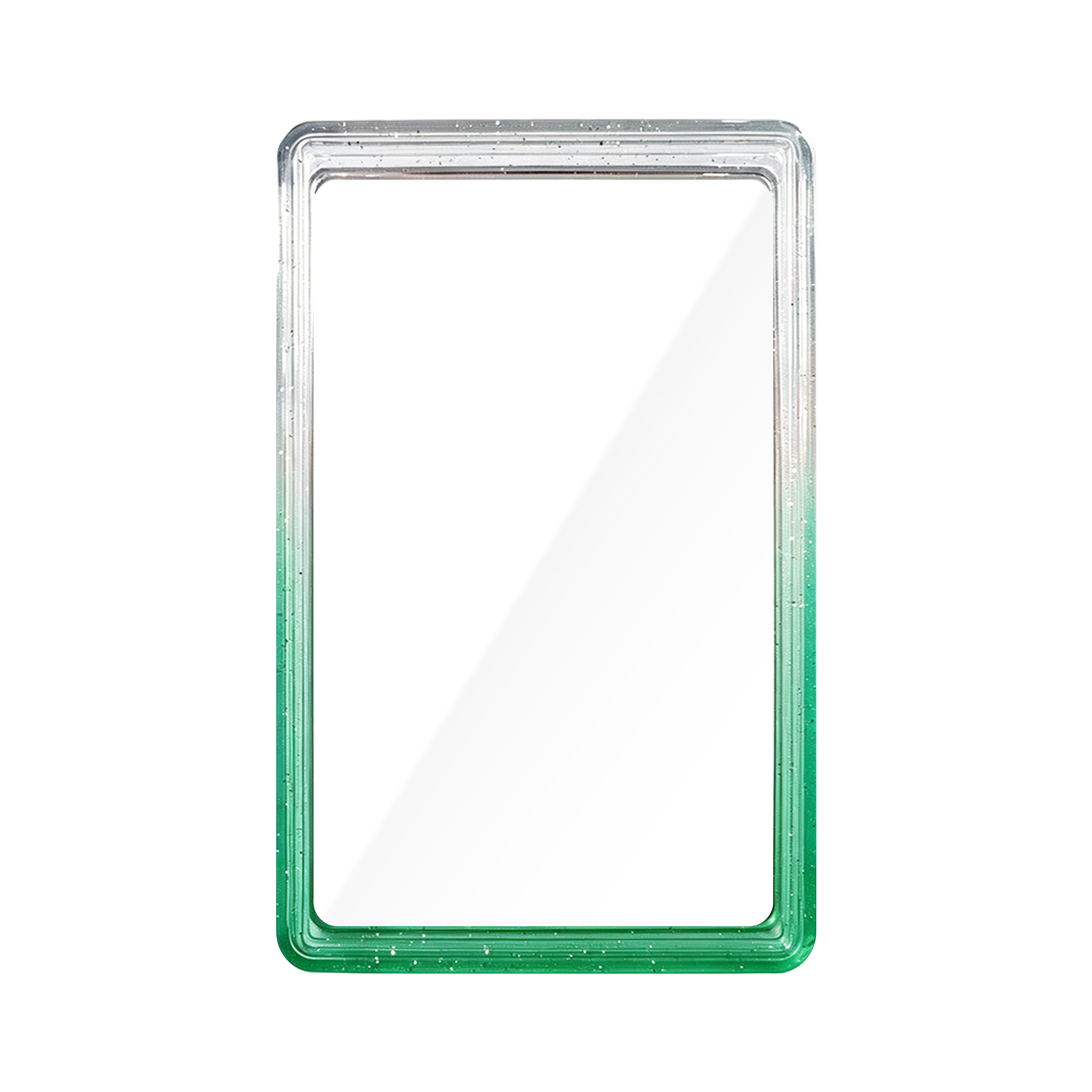 T005 Transparent&Green with Back Panel