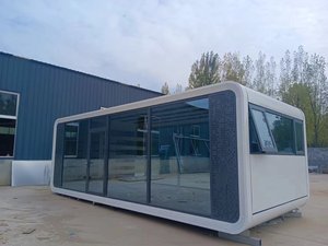 现代设计模块化预制容器可移动苹果吊舱二手胶囊屋豪华2卧室 - Product Image 5