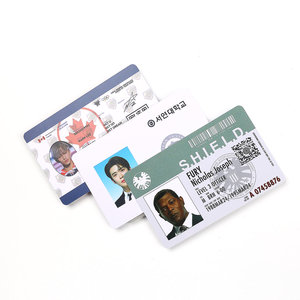 带全息图的带照片身份证和uv卡由员工身份证制造商定制 - Product Image 4