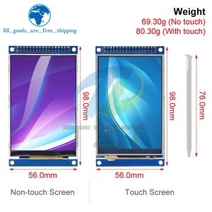 3,5 "3,5-Zoll-TFT-LCD-Touchscreen-Modul 480x320 ST7796U ILI9486 LCD-Display für Arduino UNO MEGA2560-Karte mit/ohne Berührung