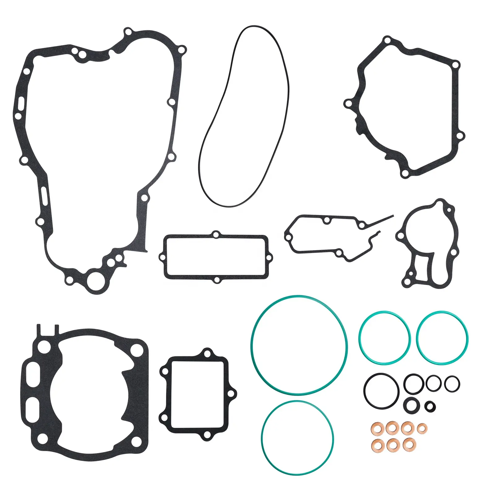 NiceCNC-Kit de reconstrucción de juntas del cárter de la válvula de potencia del motor, para Yamaha YZ250 2007-2015