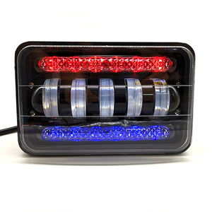 Manufacturers Wholesale 5-inch <strong>75W</strong> Automobile <strong>LED</strong> square Headlights SUV &amp; for Harley Motorcycle Modified Spotlights - Product Image 3