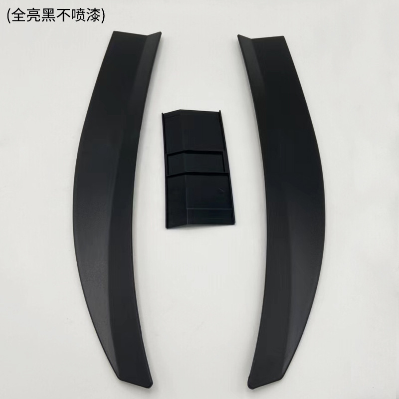 All gloss black without paint