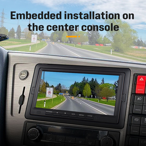 7-Inch HD TFT LCD Car Monitor Split Screen 2CH AV Input Flip-Down <strong>Backup</strong> Camera <strong>Systems</strong> for Trucks Buses AHD CCD Image <strong>Sensor</strong> - Product Image 5
