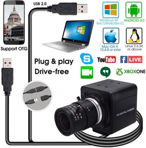 ELP Global Shutter Webcam 1080P 90fps Manual Varifocal Lens High Speed AR0234 HD <strong>Computer</strong> <strong>Camera</strong> for PC, Laptop <strong>Security</strong> - Product Image 5
