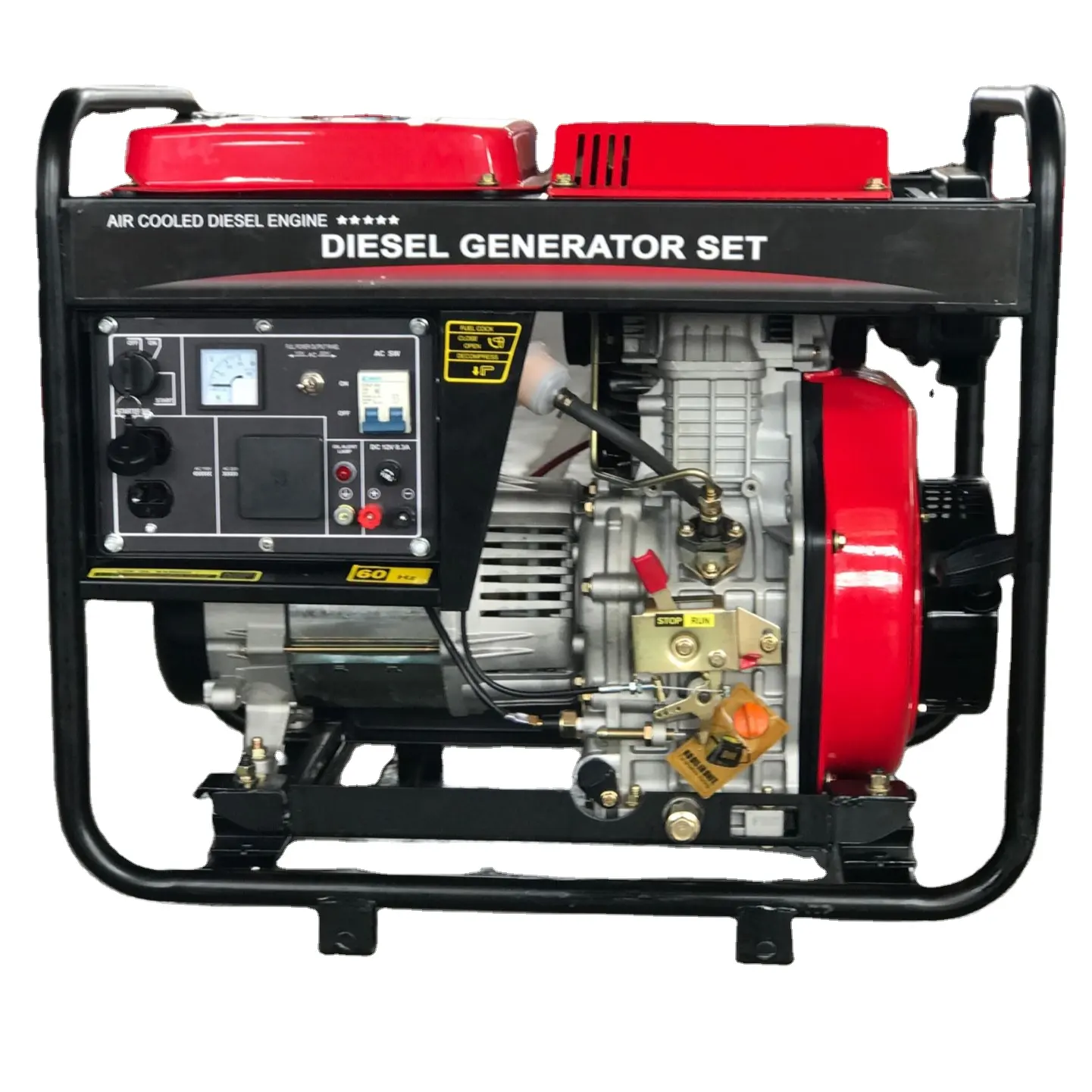 Bonne qualité moteur générateur diesel machine de soudage ensemble 4.5hp génératrice à essence ensemble