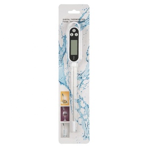 Termómetro digital TP300 con sonda de acero inoxidable Controlador de temperatura Grabador Agua Aceite Batería OEM Personalizable