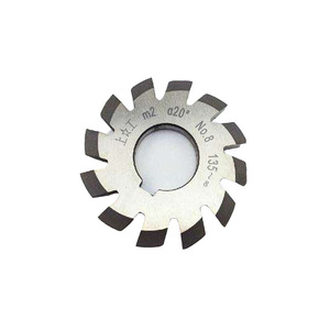 Dişli freze kesicisi Involute dişli kesici Involute yüksek hızlı çelik dişli kesici 8 adet - Product Image 4