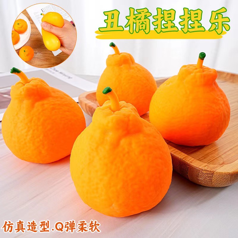 Naranja-amarillo antiestrés
