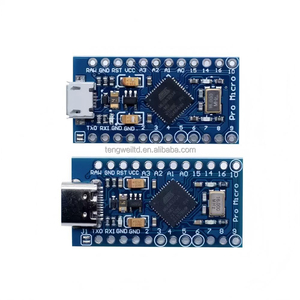 Pro Micro Development Board 5V/16MHz mit Micro/Typ C/Mini USB Kompatibel mit Arduino
