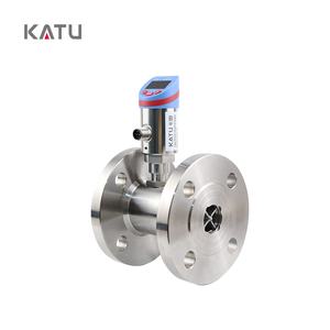 Transmissores de fluxo de turbina eletrônica compacta série KATU FS510 de alta precisão para monitoramento do sistema de tubulação
