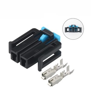 Conector de cable automotriz sin sellar Delphi 15304812 de 2 pines para sensor de inyector de combustible conector macho - Product Image 5
