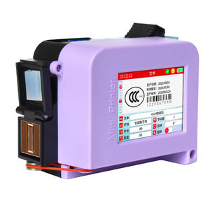 <strong>Portable</strong> 12.7MM Mini Inkjet Handheld Printer for Cosmetics DX5 DX7 Print Head Manual Grade for <strong>Flex</strong> Egg Material for Tube - Product Image 1