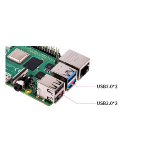 UNIKEY Raspberry Pi 4 modello B 1GB 2GB 4GB 8GB RAM, lampone Pi 4B completamente aggiornato - Product Image 3