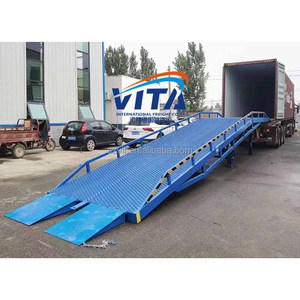 Regolabile Ce Iso approvato 6-15Ton camion Mobile carico di carico Dock rampa idraulico cantiere rampa per la vendita - Product Image 3