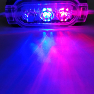 3 <span class=keywords><strong>LED</strong></span> Strobe מהבהב אור חירום Hazard אזהרת תאורה עבור משאית אות אור זנב קרוואן אזהרת מנורה